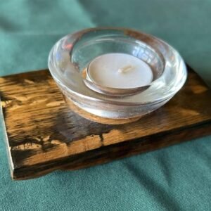 Single Barrell Head Candle Holder